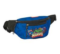 Avengers Sac Banane avec Poche extérieure, idéal pour Les Jeunes et Les Enfants de différents âges, Confortable et Polyvalent, qualité et résistance, 23 x 9 x 12 cm