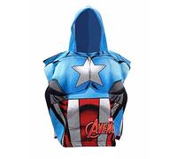 Poncho de bain à capuche - 208221- marvel advengers captain america