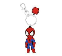 Avengers Spiderman Cartoon Porte-clés en silicone rouge et bleu GH00335RL.PH, Rouge, Taille unique, Dessin animé