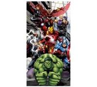 Avengers Team - Serviette de Bain - Drap de Plage Rouge G