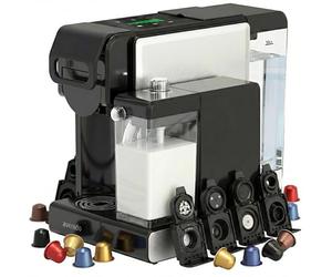 avenido Machine à expresso multi-capsules avec mousseur à lait, puissance de 2850 W, pression 19 bar et 7 adaptateurs, acier inoxydable