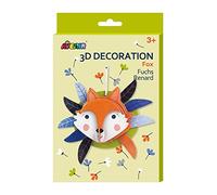 Avenir 3D Décoration: Renard 21x14.8cm, en boîte 15.2x1x24.5cm, 3+