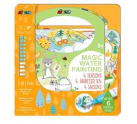 Avenir 6301774 Jeu de coloriage 4 Seasons, set créatif 3 en 1 avec jeux, autocollants et coloriages, DIY, pour enfants à partir de 3 ans