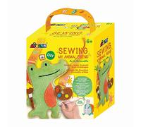 Avenir 6301817 Kit de couture DIY Crocodile Couturière Kit de bricolage pour enfants Kit créatif à partir de 6 ans