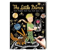 Avenir 6304100 Livre d'images à gratter Petit Prince 15 pages 1 stylo à gratter à partir de 8 ans