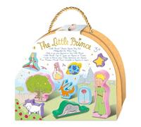 Avenir 6304105 - Jeu de figurines en bois - 11 pièces - Le Petit Prince - À partir de 8 ans - Théâtre de poche