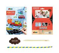 Avenir Carte De Vœux à Gratter-voitures (58ch221856) Kit De Loisirs Créatifs