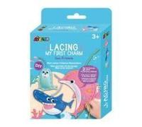 Avenir Mon premier kit de laçage | Amis de la mer | Améliore les compétences de couture et de couture | Amusement créatif pour les enfants de 3 ans et plus
