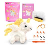 Avenir Kit de breloques au crochet pour débutant (licorne bou