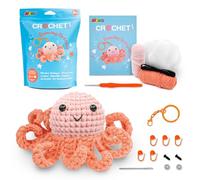 Avenir Kit de breloques au crochet pour débutant (pieuvre dansante)