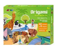 Avenir Origami Zoo Kit de Bricolage pour Enfants à partir de 5 Ans Pliage en Papier Animaux