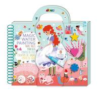 Avenir Peinture à l'eau magique - Contes de fées - Peinture à l'eau - Coloration réutilisable - Autocollants - Stylo à eau rechargeable et beaucoup d'activités - Idéal pour les enfants de 3 à 7 ans