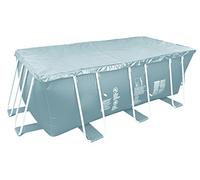 Avenli Couverture de Piscine bâche à ossature en Acier 384 x 181 cm, Couverture de Piscine