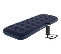 AVENLI Matelas floqué Combo Set Simple. Pompe à Main 700 CC Incluse 191 x 73 x 22 cm Adulte Unisexe, Bleu, Twin