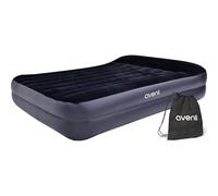 AVENLI Matelas Gonflable 203 x 152 x 46 cm - Lit Gonflable Autogonflant pour 2 Personnes - Confortable et Pratique - avec Pompe Électrique Intégrée Parfait pour Le Camping, Les Invités et Les Voyages