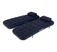 AVENLI Matelas Gonflable 4 en 1 - 2 x 191 x 73 x 22 cm - Ensemble de Matelas Camping avec 2 Oreillers - Lit Gonflable Modulable pour 1 ou 2 Personnes - Idéal pour Maison, Camping et Voyage