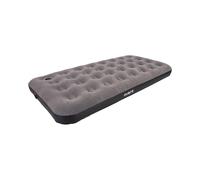 AVENLI Matelas gonflable de camping avec pompe à pied intégrée pour 1 personne - 191 x 99 x 22 cm - Matelas gonflable - Surface de couchage douce avec surface floquée - Lit de voyage pour le camping