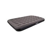 AVENLI Matelas gonflable de camping pour 1 à 2 personnes - 191 x 137 x 22 cm - Matelas gonflable - Surface de couchage douce avec surface floquée - Lit de voyage pour le camping et la maison - Gris