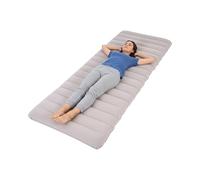 AVENLI Matelas gonflable de camping pour 1 personne - 183 x 71 x 12 cm - Matelas gonflable - Surface de couchage douce avec surface floquée - Lit de voyage pour le camping et la maison