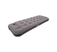 AVENLI Matelas gonflable de camping, taille simple, 191 x 73 x 22 cm, lit d'invité 1 personne, pompe à pied intégrée, CloudCoil, floqué, jusqu'à 150 kg, gris/noir