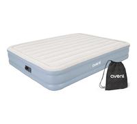 AVENLI Matelas Gonflable Lit Electrique autogonflant 2 Personnes 203x152x33cm Lit d'appoint avec Pompe intégrée Hauteur de Couchage Extra élevée Surface floquée pour Camping et Maison