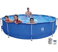 Avenli Piscine ronde Sirocco - avec structure, bleu