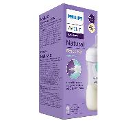 Philips AVENT Natural à Réponse Naturelle SCY673/01 Biberon valve AirFree 260 ml - tétine 1m+ - 1 pièce