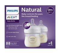 Philips AVENT Natural à Réponse Naturelle SCY900/02 Biberon 125ml - Pack de 2