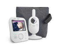 Ecoute-bébé vidéo - PHILIPS AVENT - Audio connecté - Ecran HD 3,5 pouces - Portée 300m - Autonomie 12h - Fonction répondre à bébé