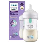 Avent Response 260 Biberon Naturel Avec Insert Air Free Ducky, Soutien Du Rythme Naturel De Succion Du Bébé Multicolore