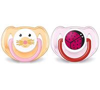 Avent Sucette Classic Orthodontique Silicone 6-18 m + Nettoyant Biberon 6 ml