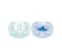 Avent Sucettes Ultra Soft 0-6M 2uts