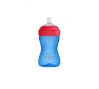AVENT Tasse non coulante 300 ml, bec souple - bleu