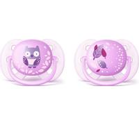 Avent Ultrasoft Deco 2pcs pour filles 0-6m - 0-6m