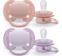 Avent Ultrasoft Premium Sucette 0-6 m 2pcs fille, taille 0-6 m 0-6 m