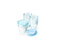 Avent Via contenants de lait maternel 10 verres + 10 couvercles