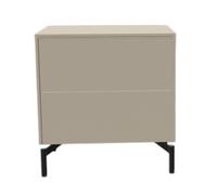 Aventa Sideboard Müller Möbelwerkstätten combinaison préférentielle 10 mélamine gris pierre / pied en métal - MUELLER AVENTA KOMBI 10 STEIN FU