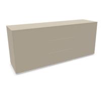 Aventa Sideboard Müller Möbelwerkstätten Combinaison préférentielle 5 Mélamine gris pierre / Patins en plastique - MUELLER AVENTA KOMBI 5 STEIN KUN