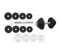 Avento Haltère 8 Weight Plate Set