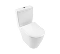 Avento Pack WC à poser compact sans bride avec abattant frein de chute déclipsable (5641Q701)