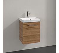 Villeroy & Boch Meuble sous-vasque A88700RH 43x51,4x35,2 cm 1 porte, charnière gauche, Chêne Kansas