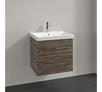 Avento Villeroy und Boch vasque A88900RK 58x51,4x45,2cm, 2 tiroirs, suspendu, Stone Oak