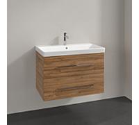 Avento Villeroy und Boch vasque A89100RH 78x51,4x45,2cm, 2 tiroirs, suspendu, chêne Kansas