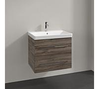 Avento Villeroy und Boch vasque A89000RK 63x51,4x45,2cm, 2 tiroirs, suspendu, Stone Oak