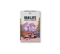 AVENTURA Éditions - Jeu de Cartes Vanlife Challenge 2 en 1-54 Défis Road-Trip + Jeu de Cartes Classique - Idée Cadeau Van, Fourgon, Camping-Car - Fabriqué en France
