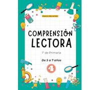 Aventuras de Lectura: Comprensión Lectora para Primaria Parte 4, de 5 a 7 años