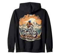 Aventure à moto - liberté & nature sauvage sur deux roues Sweat à Capuche