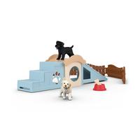 Aventure amusante pour les chiots