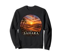Aventure Artistique Vintage Exotique dans Le désert du Sahara Sweatshirt