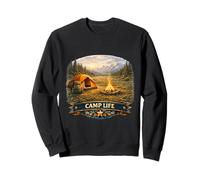 Aventure au Camp Mountain Wilderness Sweatshirt